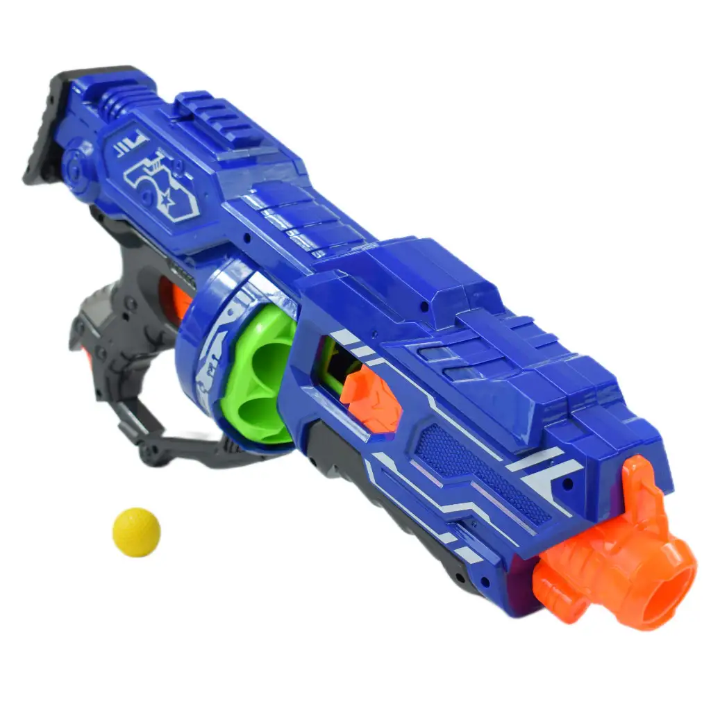 Blaze Storm: Голям електрически пистолет с гъбични патрони 44x20cm изображение 3