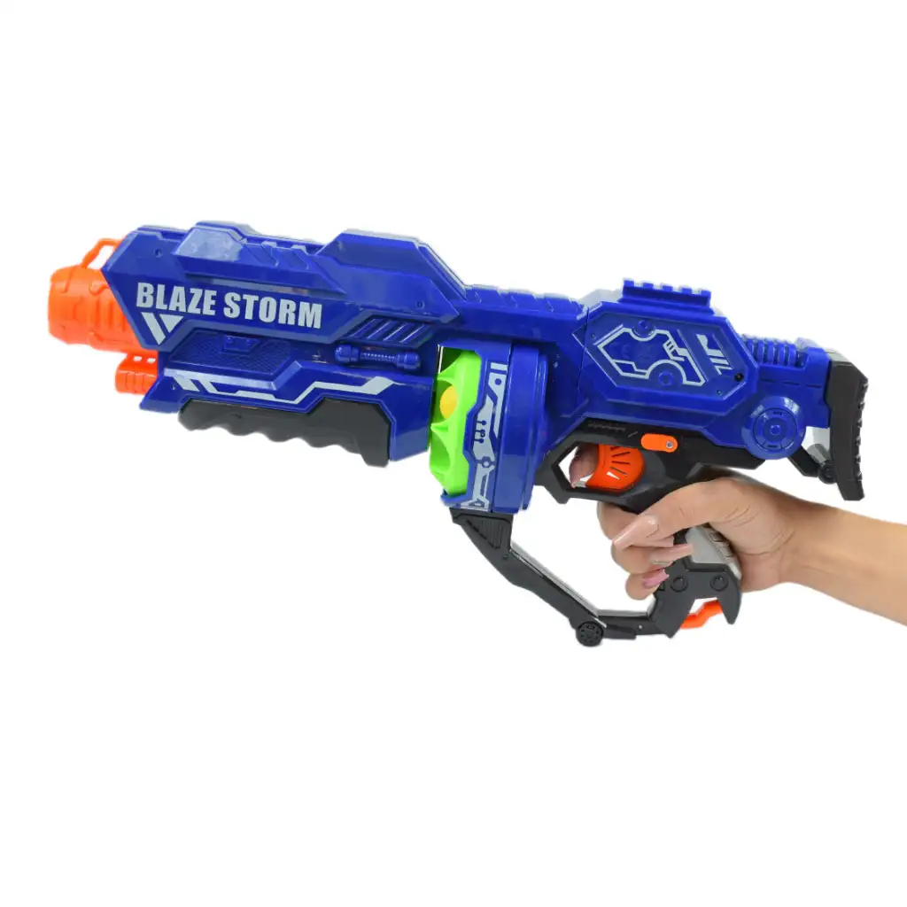 Blaze Storm: Голям електрически пистолет с гъбични патрони 44x20cm изображение 4