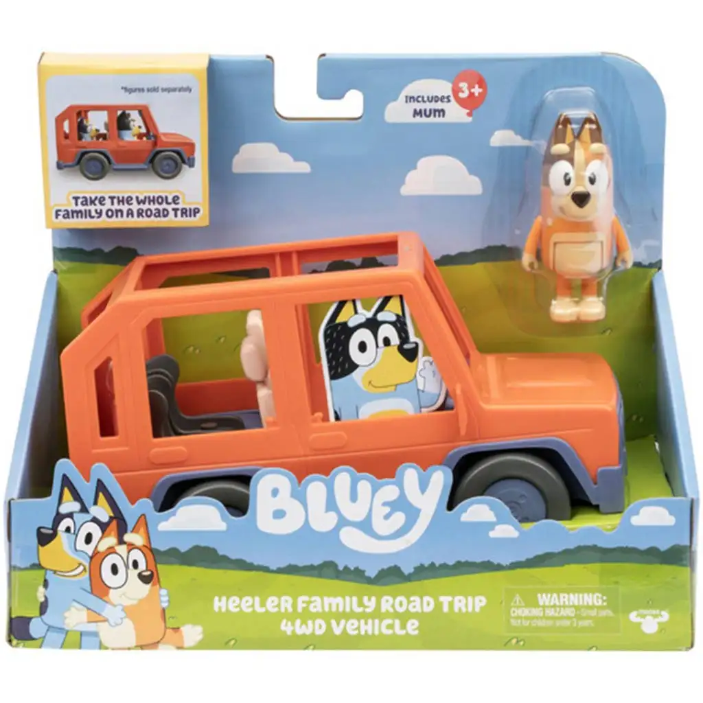 Bluey: 4x4 всъдеход с фигура на мама изображение 1