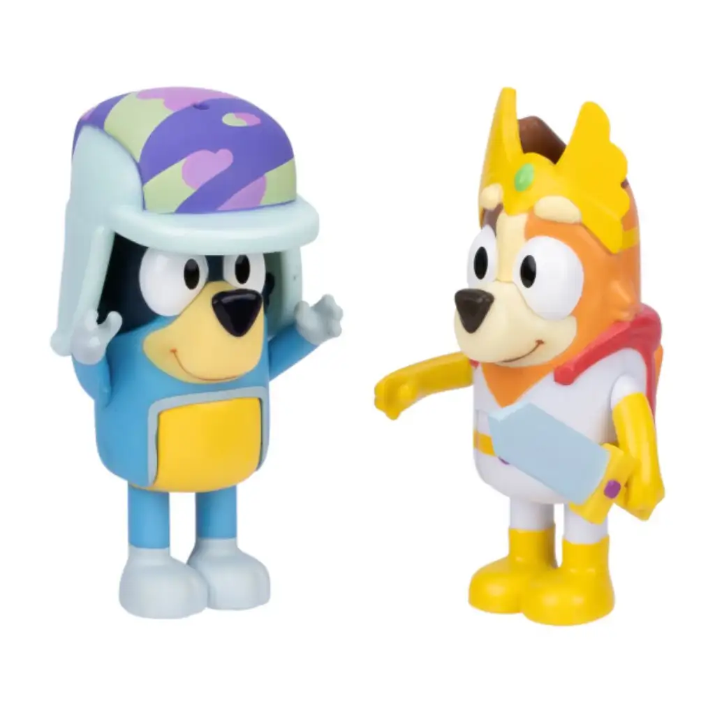 Bluey: Чили и Бандит Приказка 2бр. фигура сет изображение 2