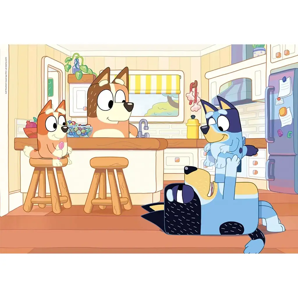 Bluey и семейството 104 части пъзел - Clementoni изображение 2
