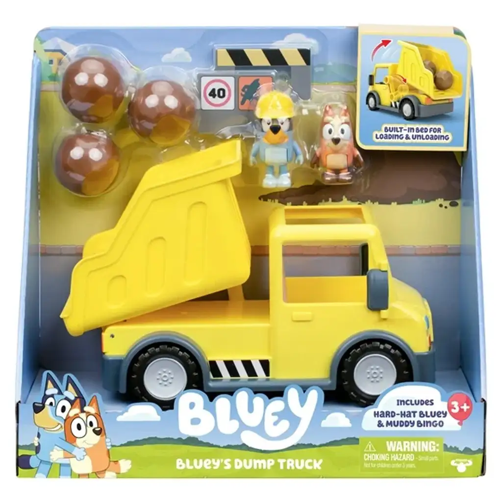 Bluey: Камион с повдигаща платформа с фигурки изображение 1