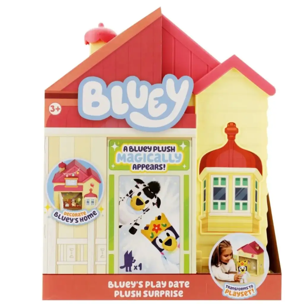 Bluey Къщичка изненада с плюшено изображение 1