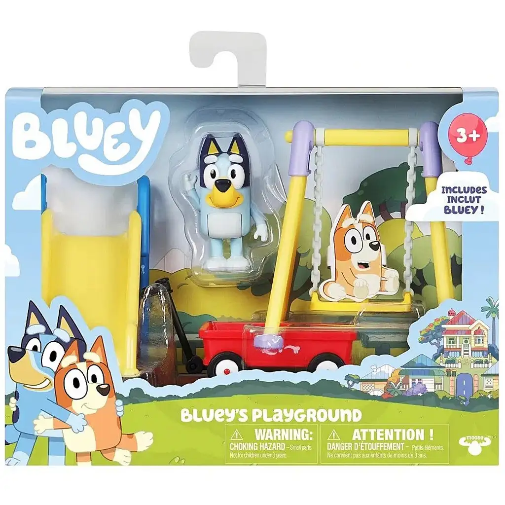 Bluey: Комплект фигурки на игралната площадка на Bluey изображение 1