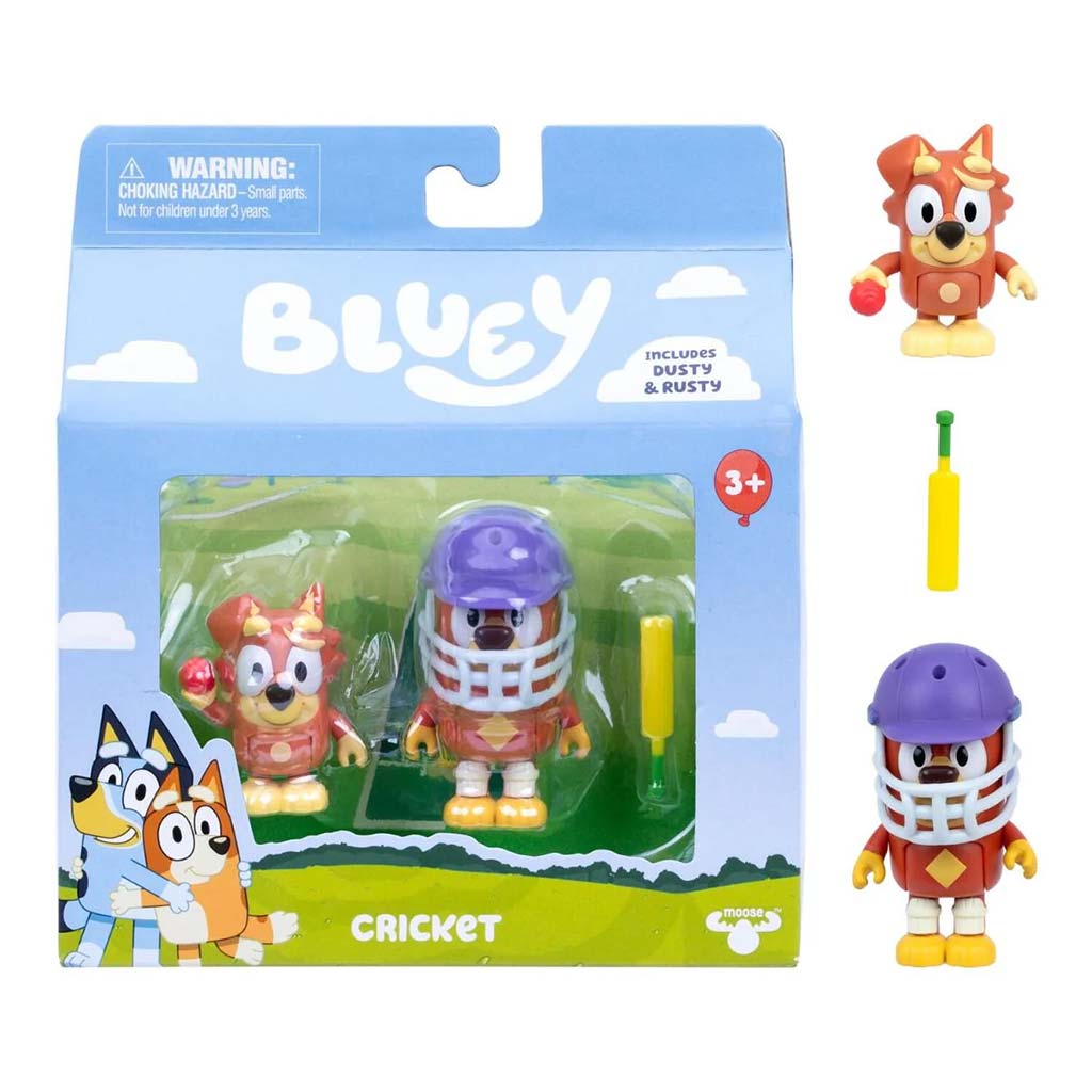 Bluey: Комплект с две фигурки - Крикет изображение 2