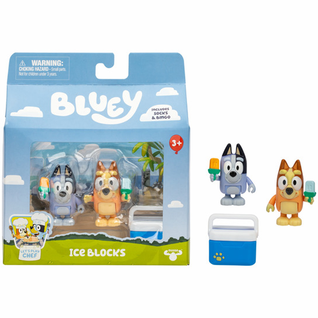 Bluey: Комплект с две фигурки - Сладолед изображение 2