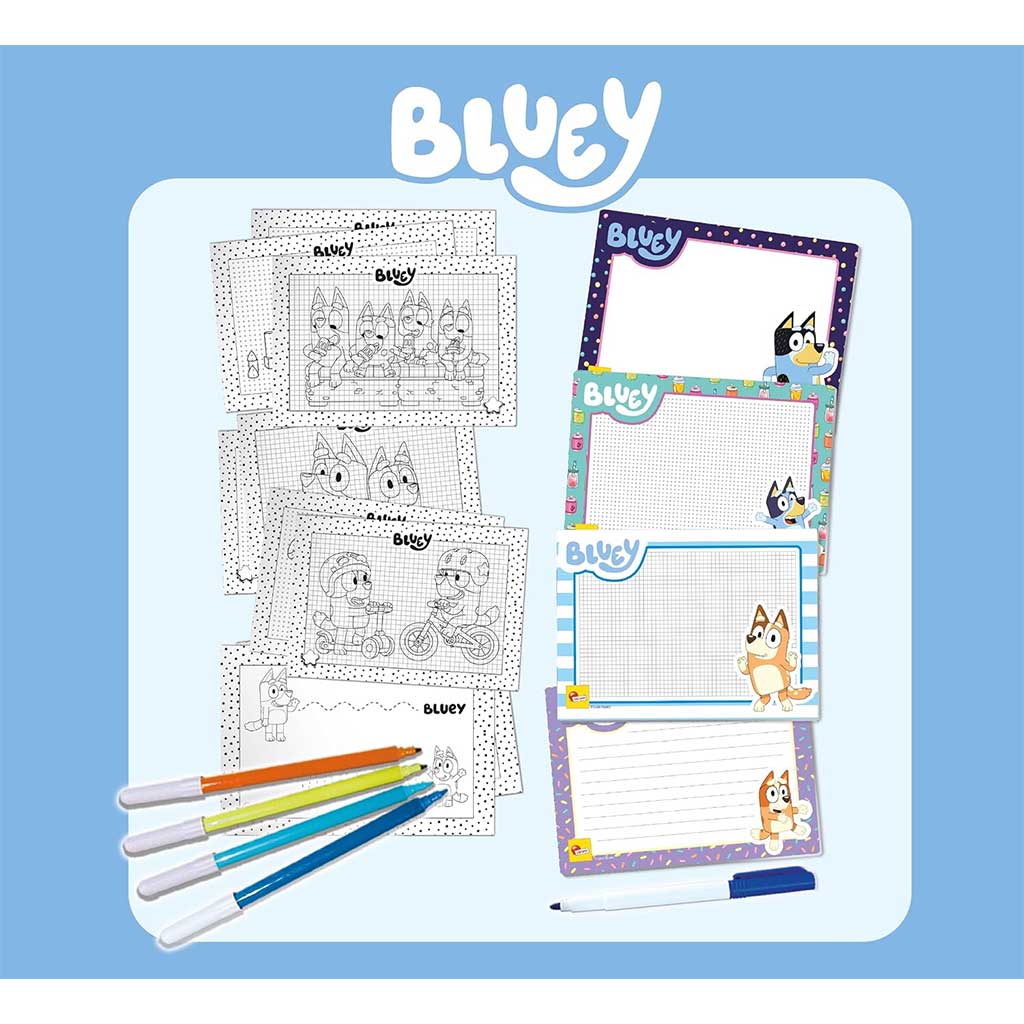 Bluey комплект за рисуване - Lisciani изображение 3