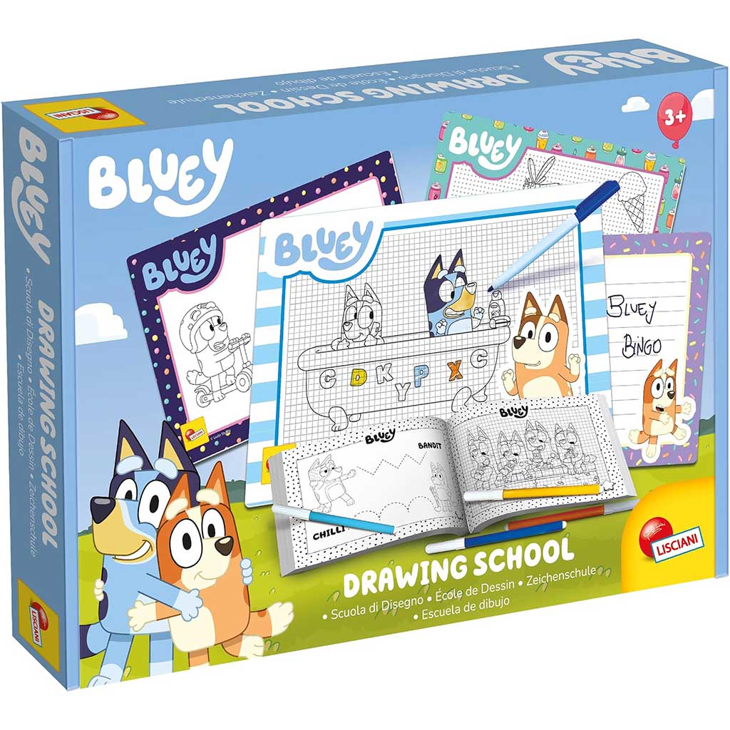 Bluey комплект за рисуване - Lisciani изображение 1