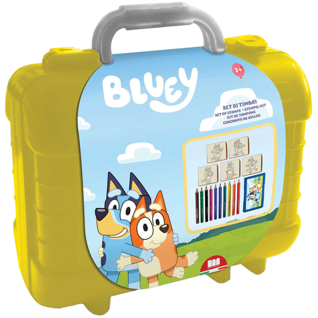 Bluey креативен печатен комплект в куфарче - Multiprint изображение 1