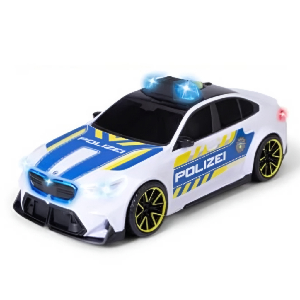 BMW M5 Полицейска кола с светлина и звук 25см - Dickie Toys изображение 2