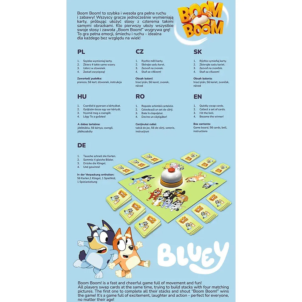 Boom Boom Bluey настолна игра - Trefl изображение 3
