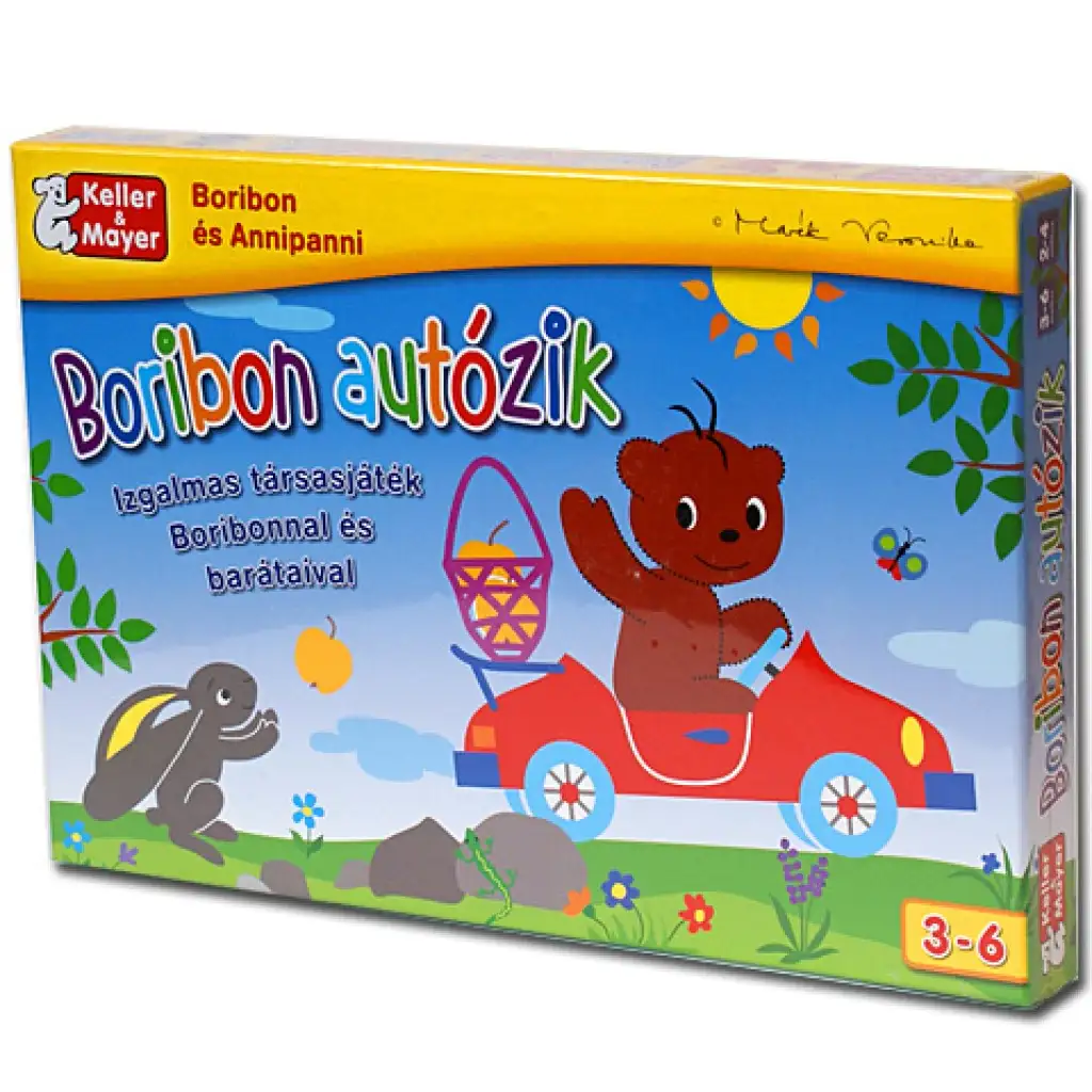 Boribon играе с кола настолна игра изображение 1