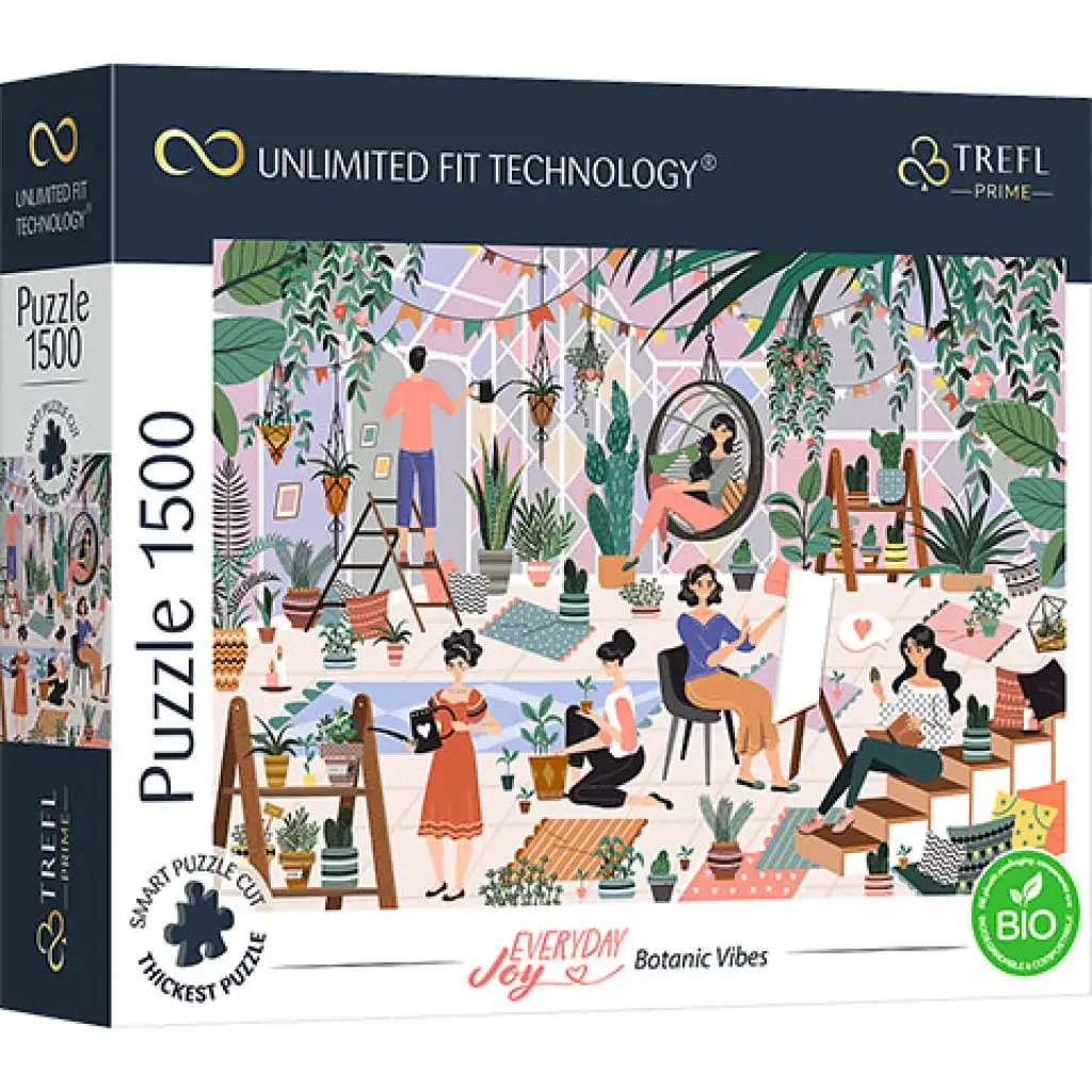 Botanic Vibes 1500 бр. UFT пъзел - Trefl изображение 1