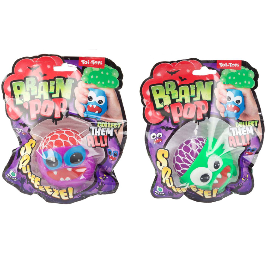 Brain Pop чудовищен антистрес топка в различни варианти 1бр изображение 1