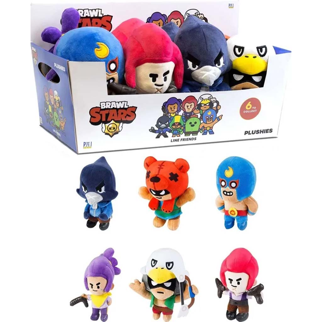 Brawl Stars плюшена фигура 16,5 см изображение 1