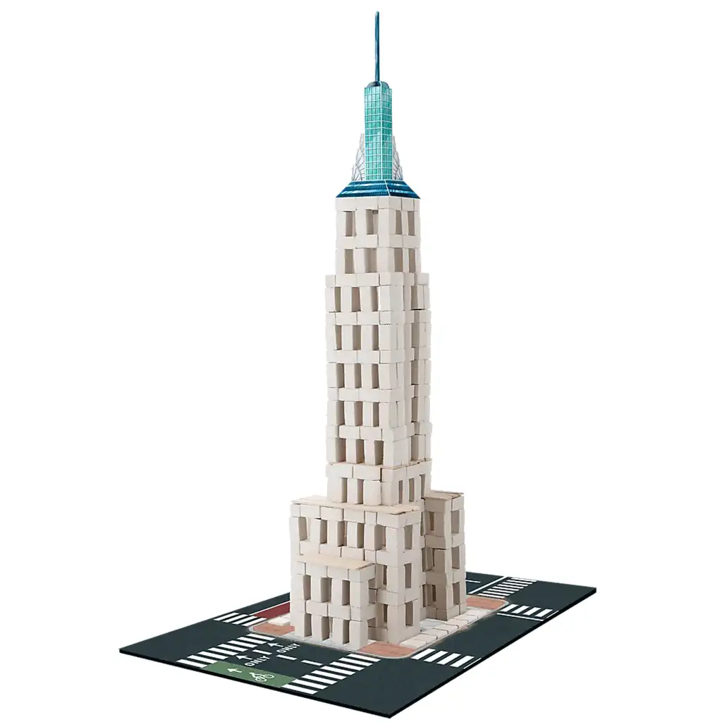 Brick Trick Строим от тухли: Empire State Building XL конструктор - Trefl изображение 2
