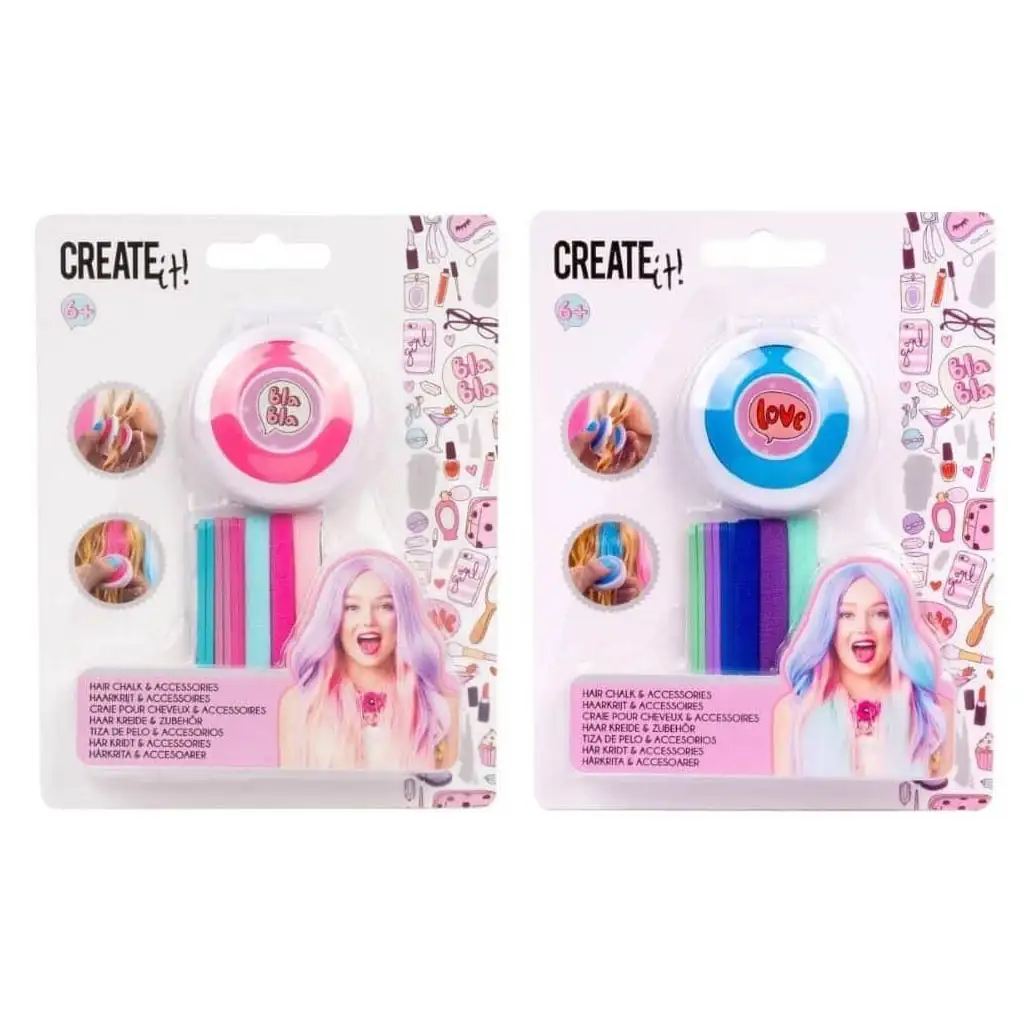 Canenco: Create it! Цветни креда и аксесоари за коса изображение 1
