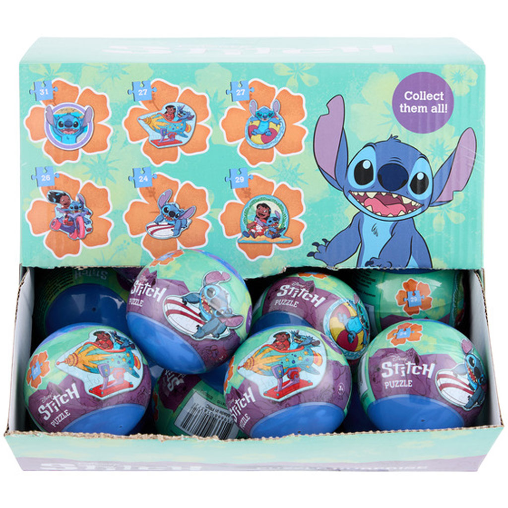 Canenco: Изненада с пъзел Stitch 1бр изображение 1
