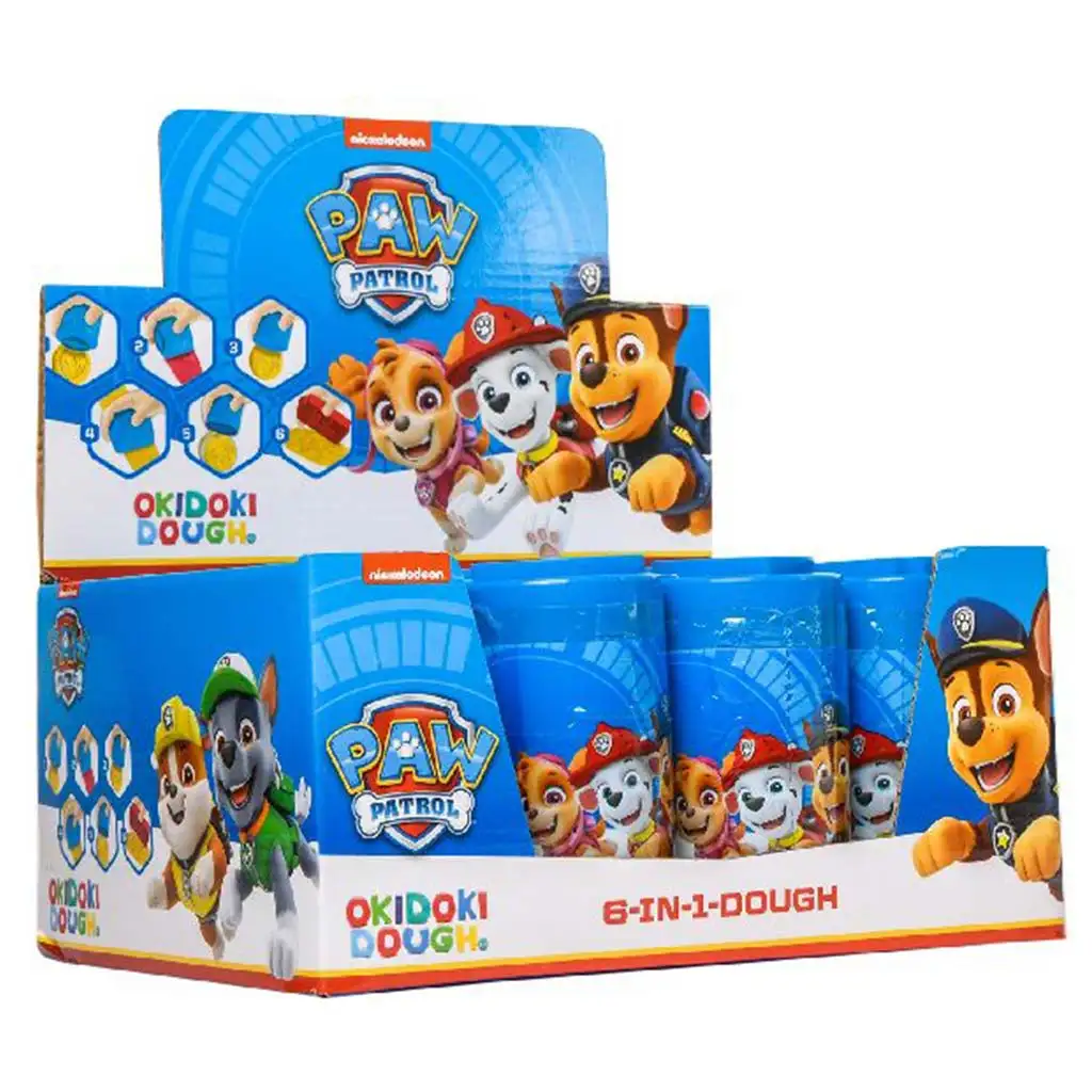 Canenco: Paw Patrol 6 в 1 глина комплект с фигурки в различни варианти 1бр изображение 4