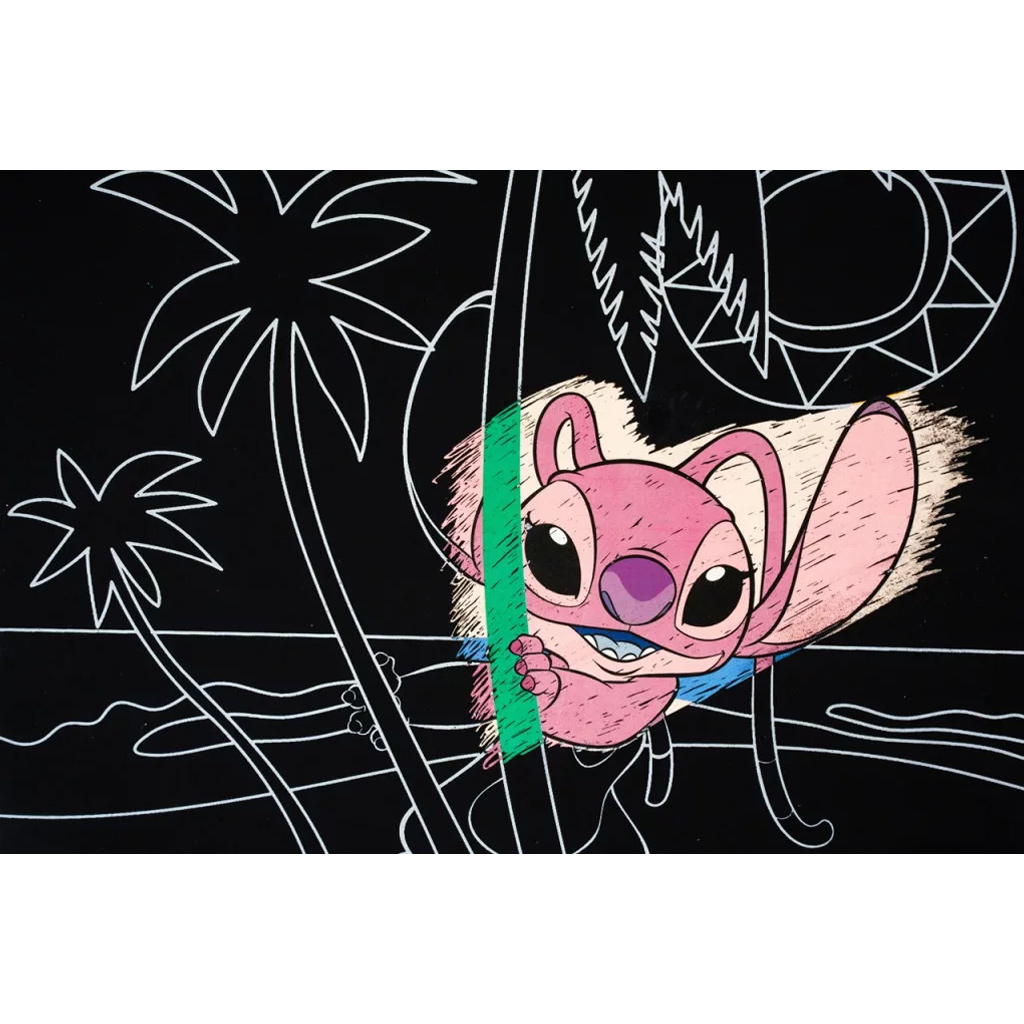 Canenco: Stitch картина за драскане постер, 29x15 см, 2 бр. изображение 4