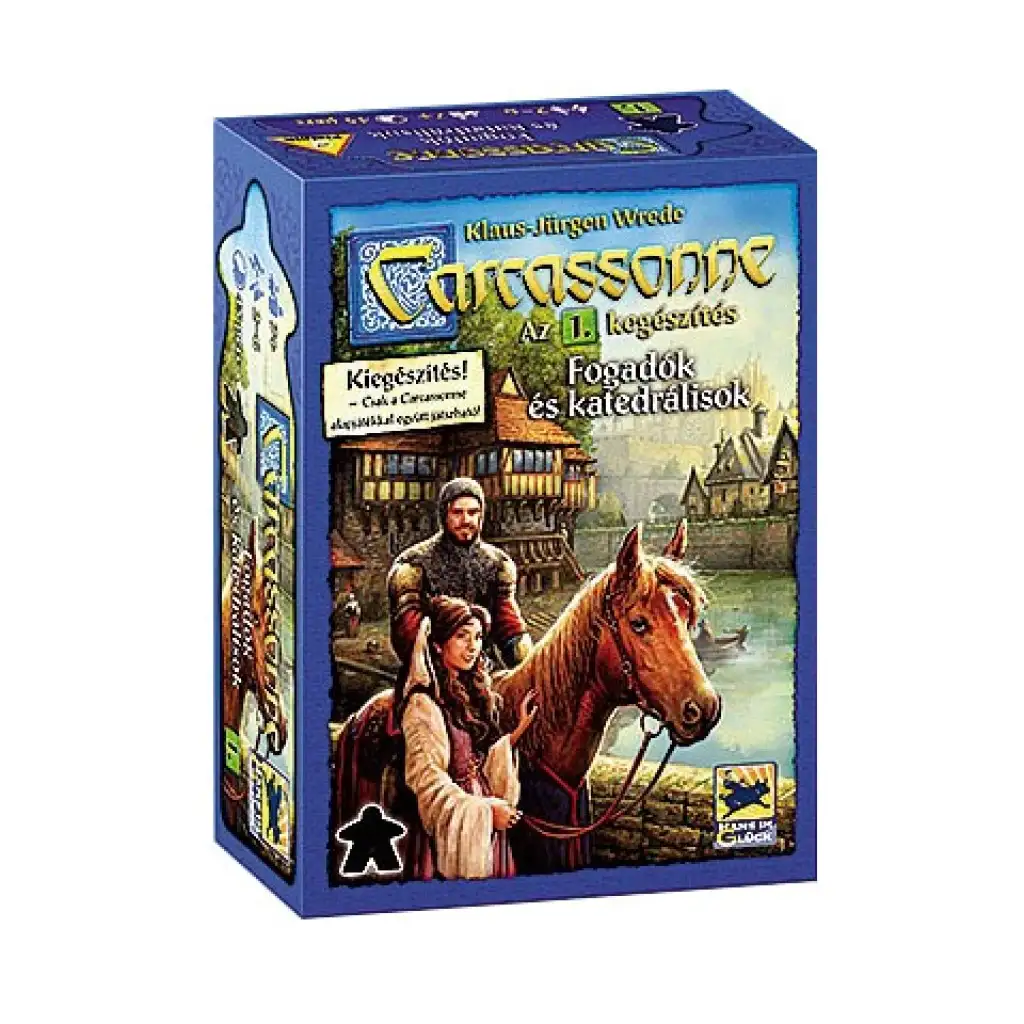 Carcassonne Ханове и катедрали настолна игра разширение - Piatnik изображение 1
