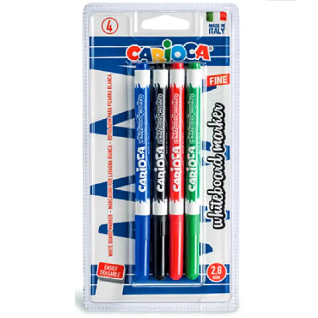 Carioca Whiteboard маркер комплект 2,8mm 4бр. изображение 1