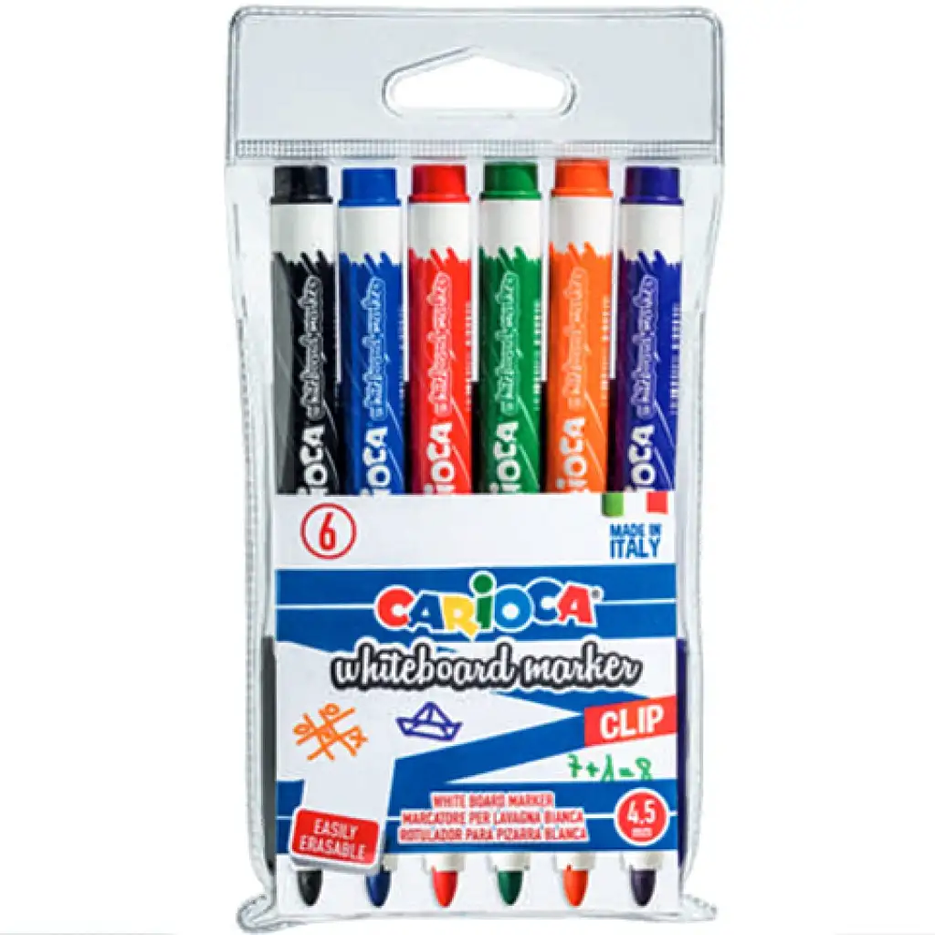 Carioca Whiteboard маркер комплект 4,5mm 6бр. изображение 1