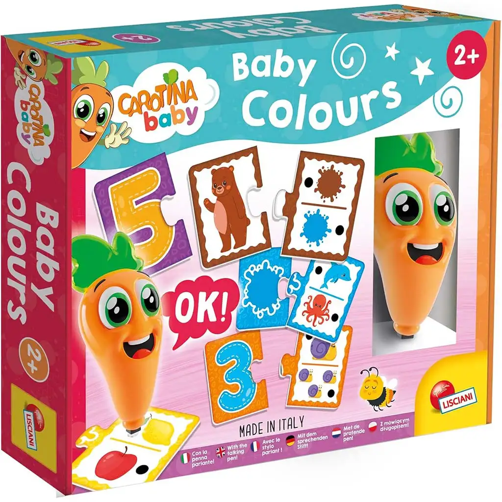 Carotina baby: Цветна игра за съвпадение на умения - Lisciani изображение 1