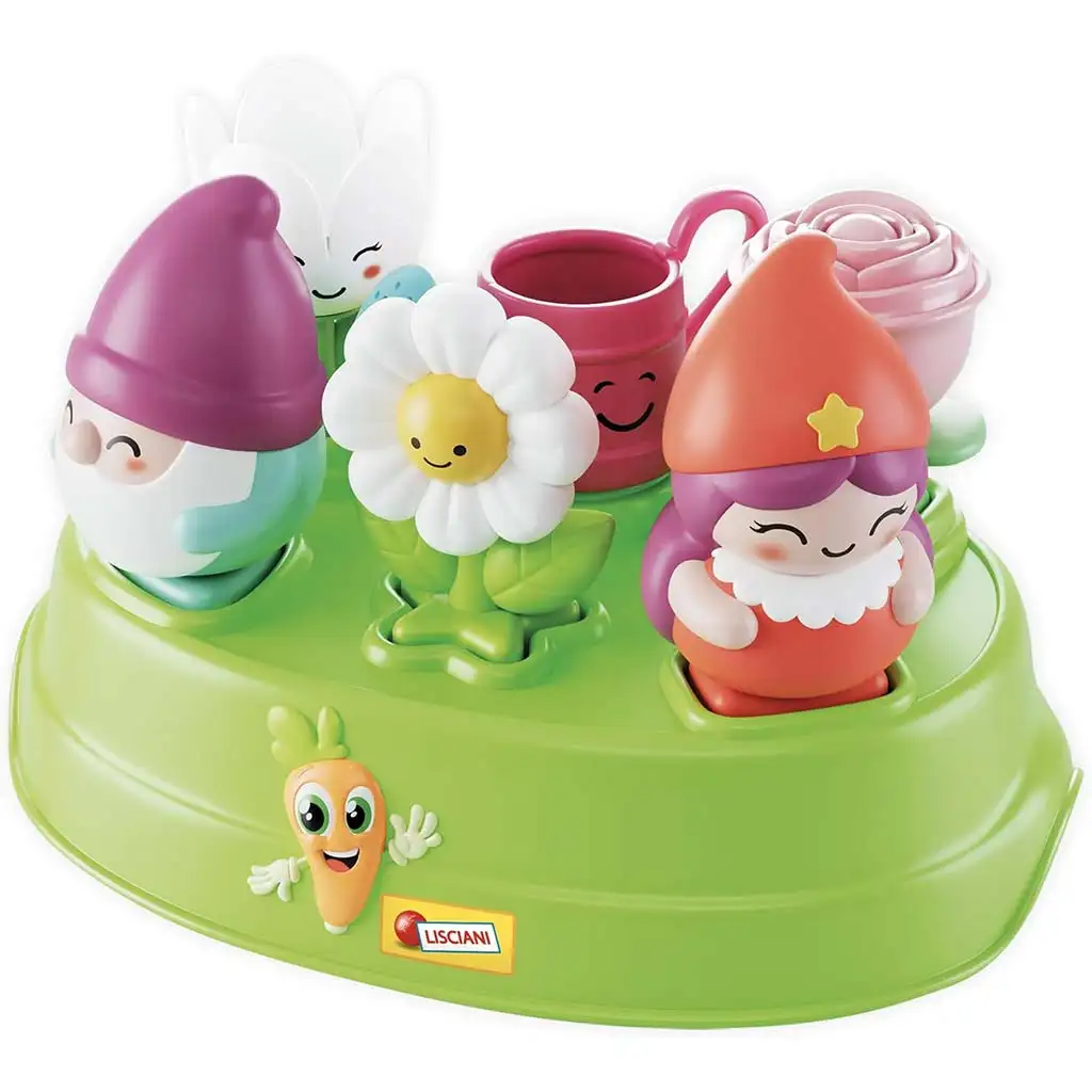 Carotina baby: Гномчета и цветя формапъзел игра - Lisciani изображение 3