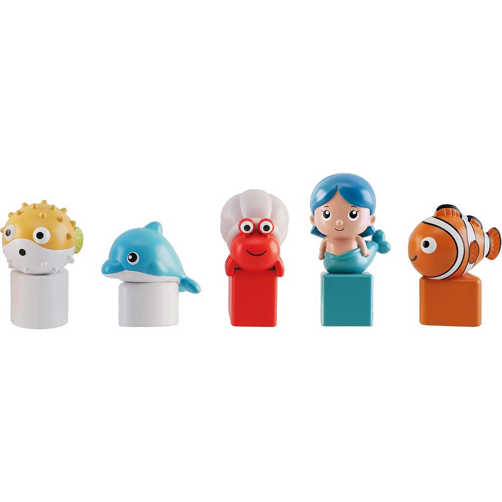 Carotina Baby: Happy Logic Подводен живот форма разпознаваща игра - Lisciani изображение 3