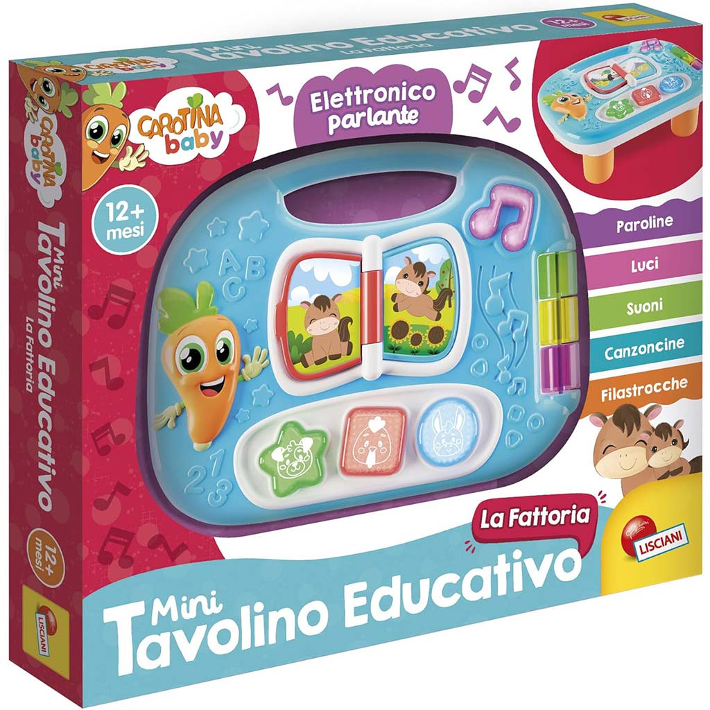 Carotina baby: Развиваща играчка - Ферма - Lisciani изображение 1