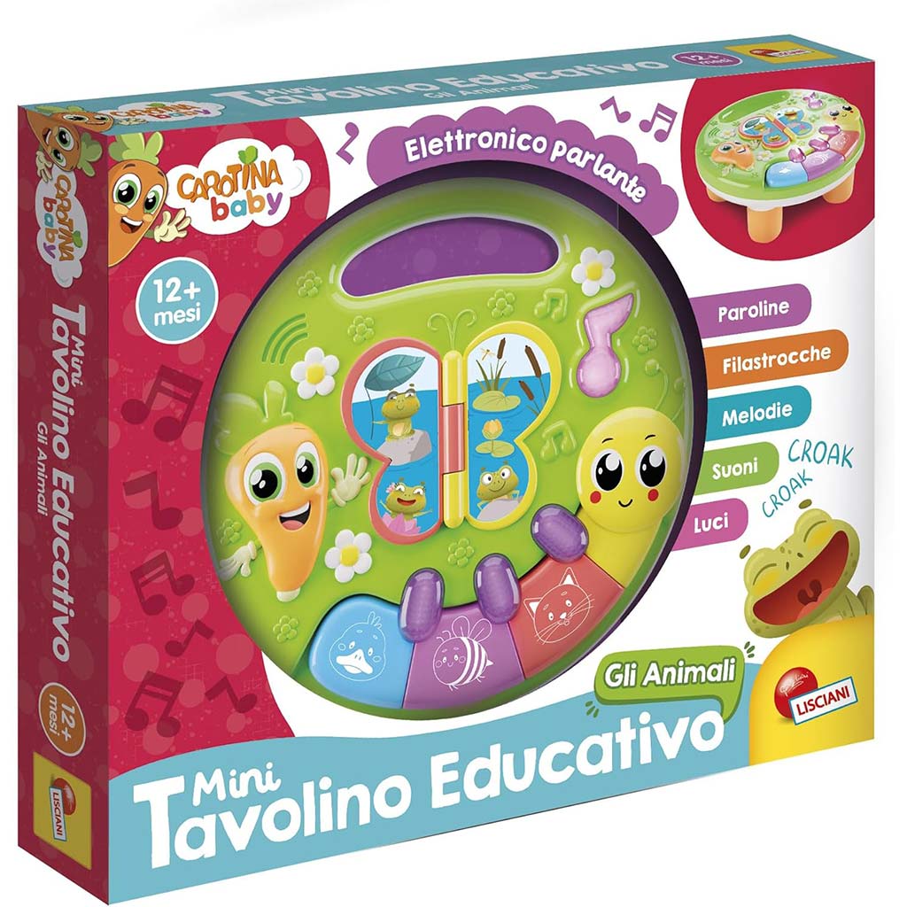 Carotina baby: Развиваща играчка - Животни - Lisciani изображение 1