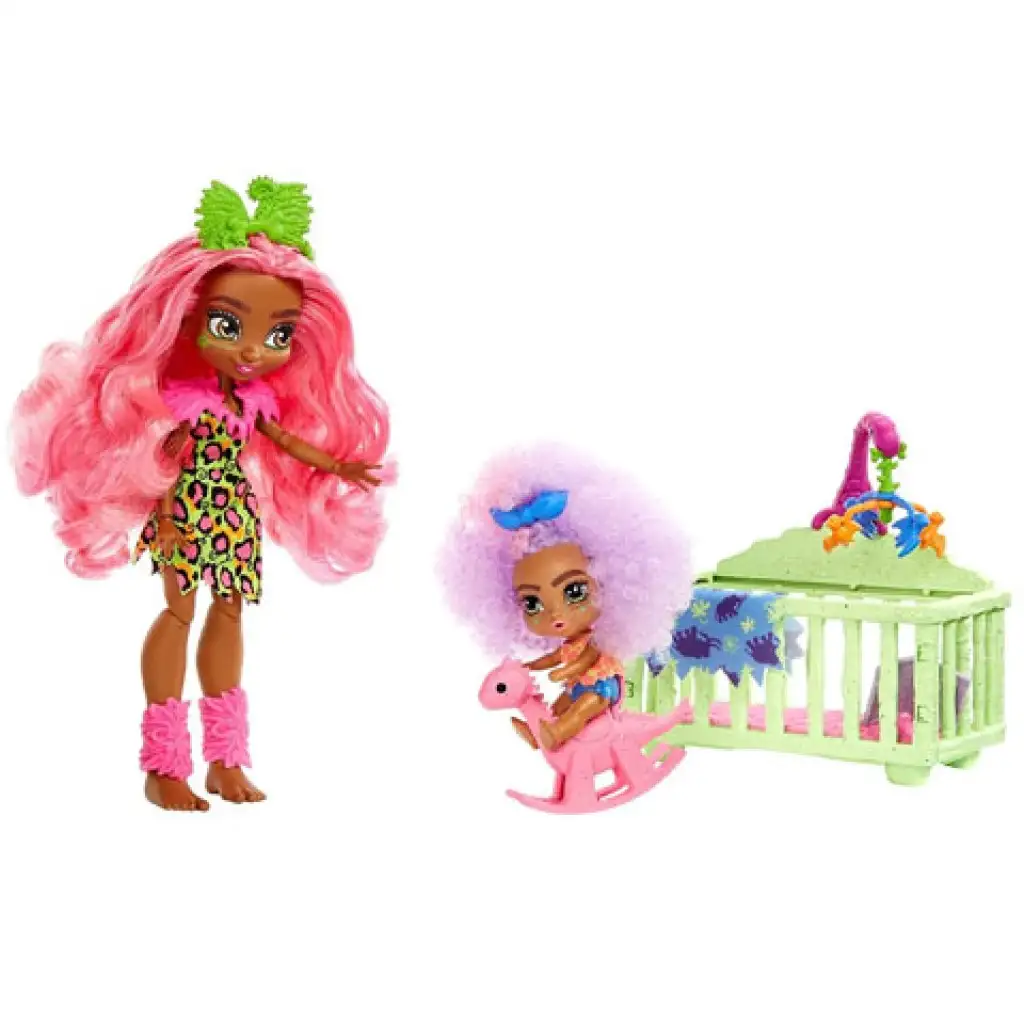 Cave Club: Играчка комплект за детегледачка с аксесоари - Mattel изображение 2