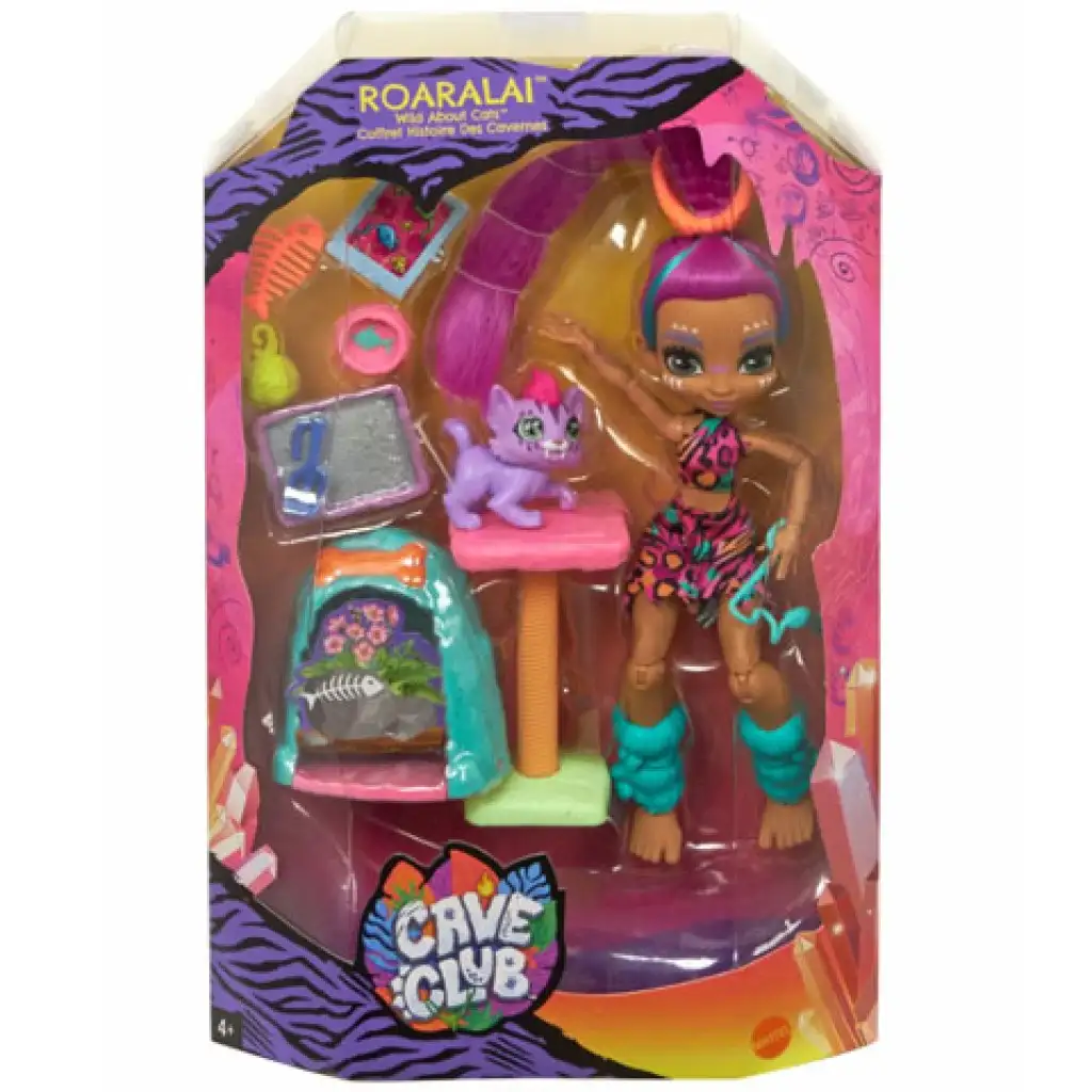 Cave Club: Roaralai комплект с аксесоари - Mattel изображение 1