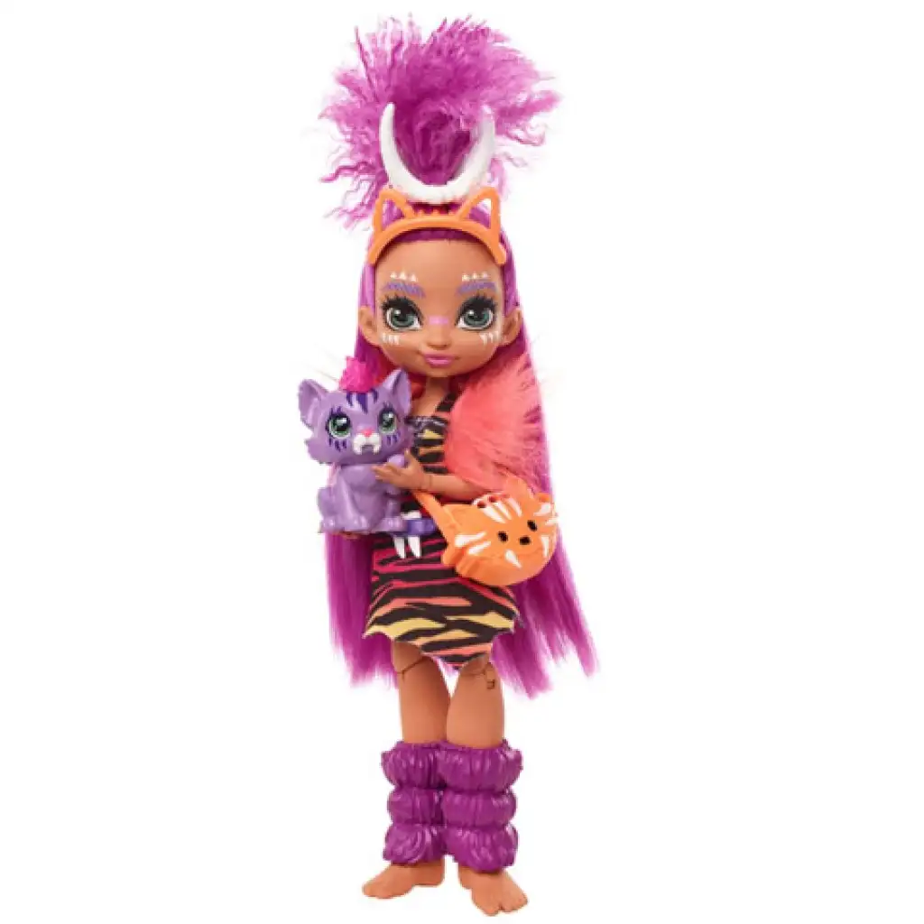 Cave Club: Roaralai комплект с Ферел древен звяр - Mattel изображение 3