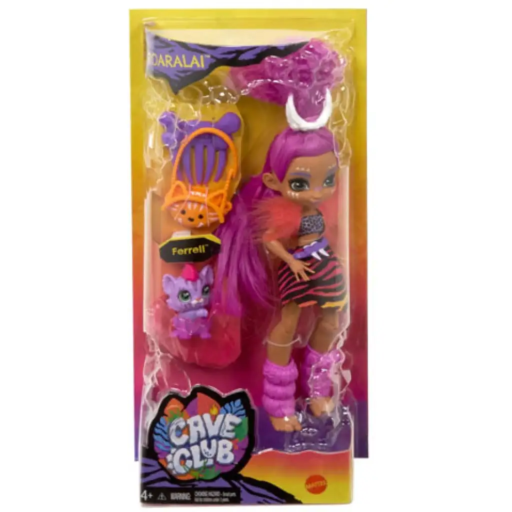 Cave Club: Roaralai комплект с Ферел древен звяр - Mattel изображение 1