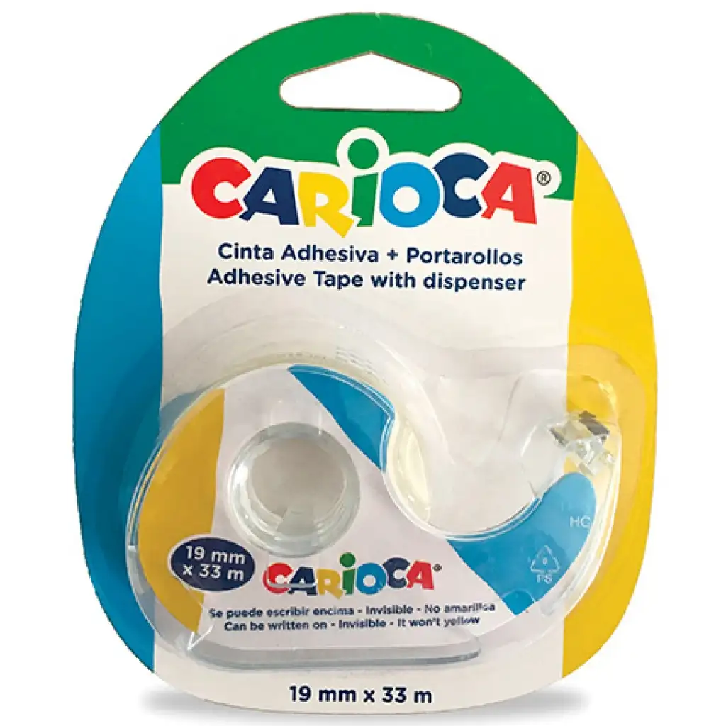 Cello-откъсвач и лепящо тиксо 19mmx33m - Carioca изображение 1
