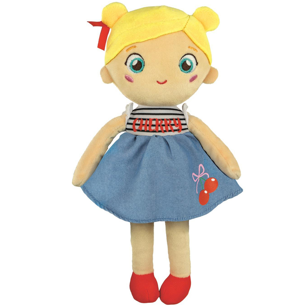 Черешов Тери мек плюшен кукла - Clementoni Baby изображение 2
