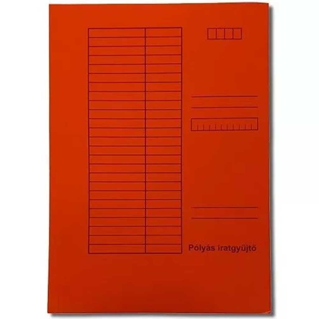 Червен папка с ластик A/4 230g изображение 1
