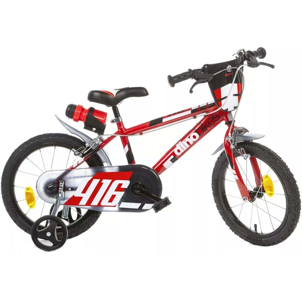 Червен велосипед за деца Sfera размер 16 - велосипед Dino Bikes изображение 1