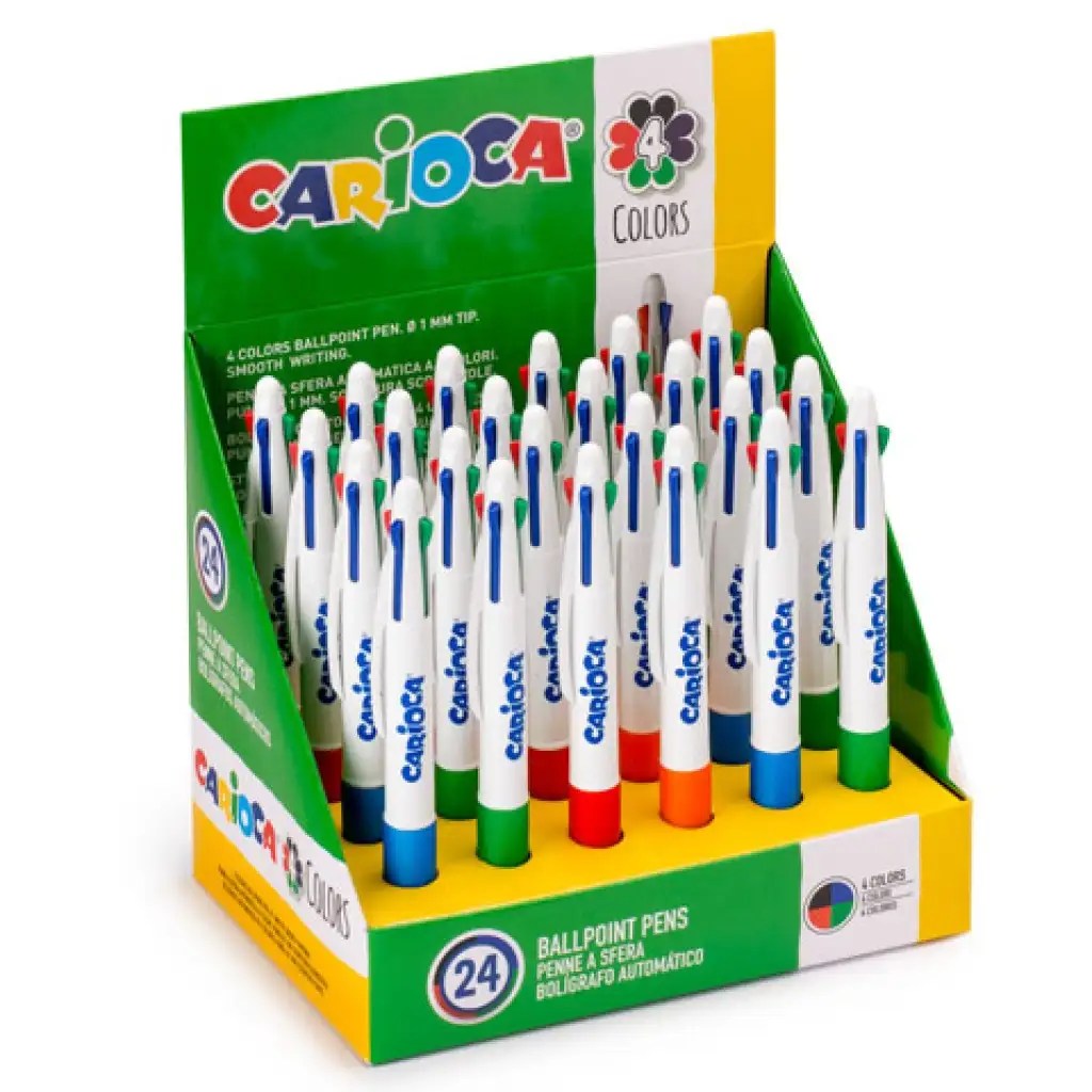 Четирицветен химикал 1бр - Carioca изображение 1