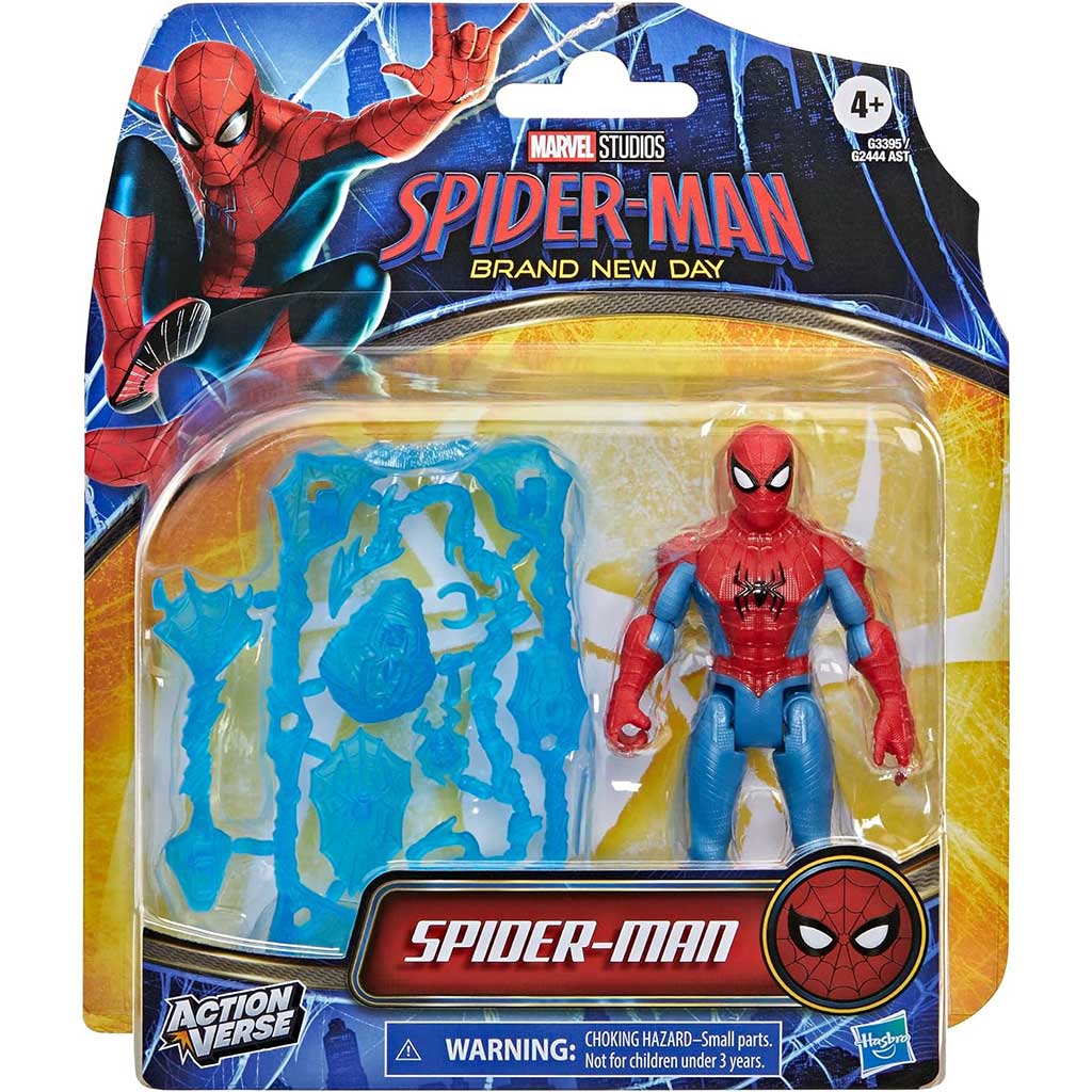 Човекът-паяк Нов ден: Фигура на Човекът-паяк с аксесоари 11 см – Hasbro изображение 1
