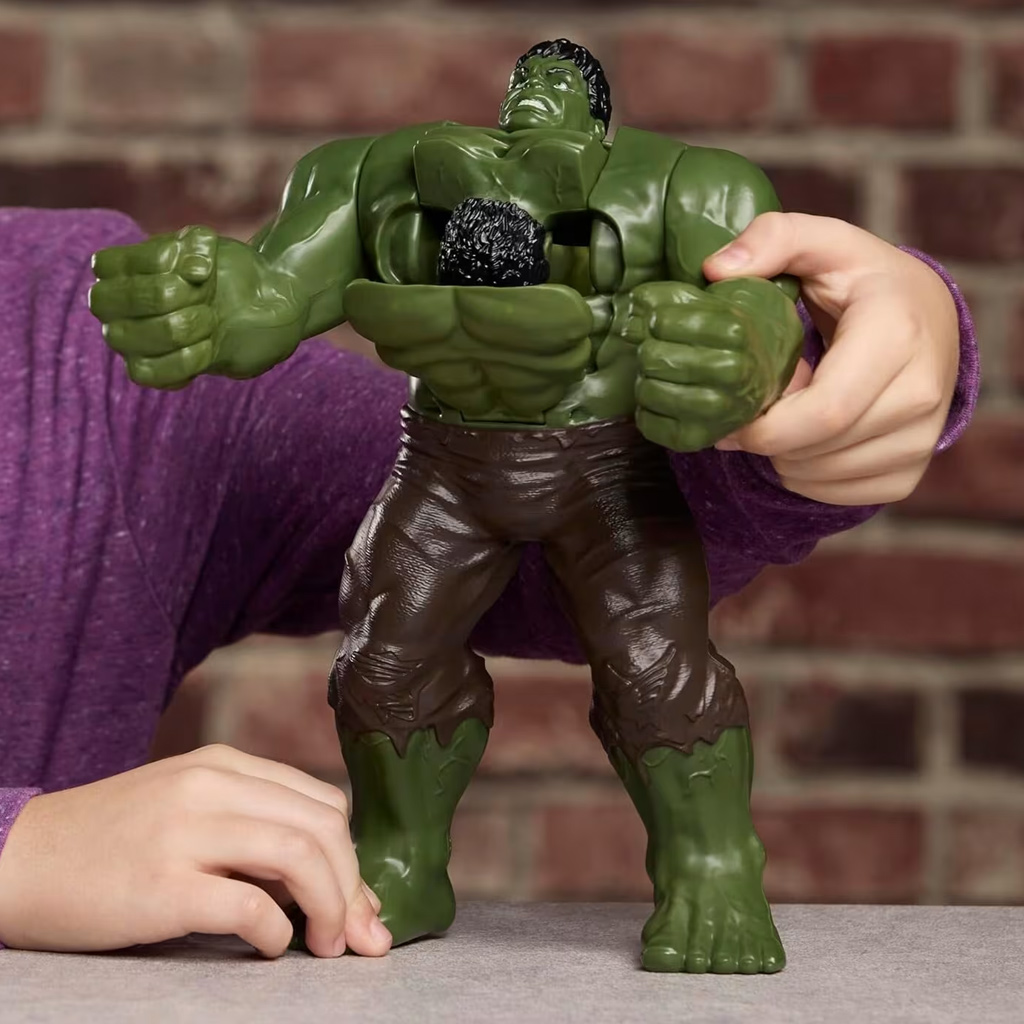 Човекът-паяк Нов ден: Savage Smash Hulk екшън фигура 30см - Hasbro изображение 3