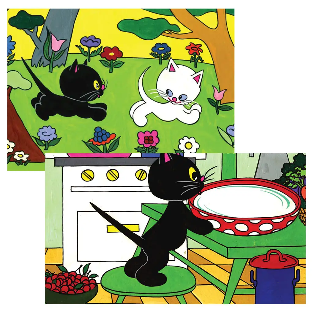 Cikicakk, черната котка изображение 2