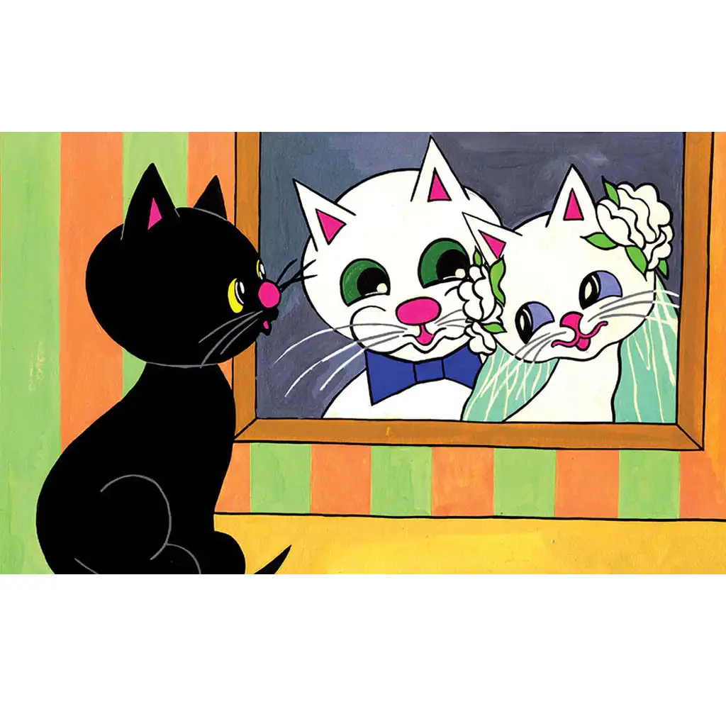 Cikicakk, черната котка изображение 1