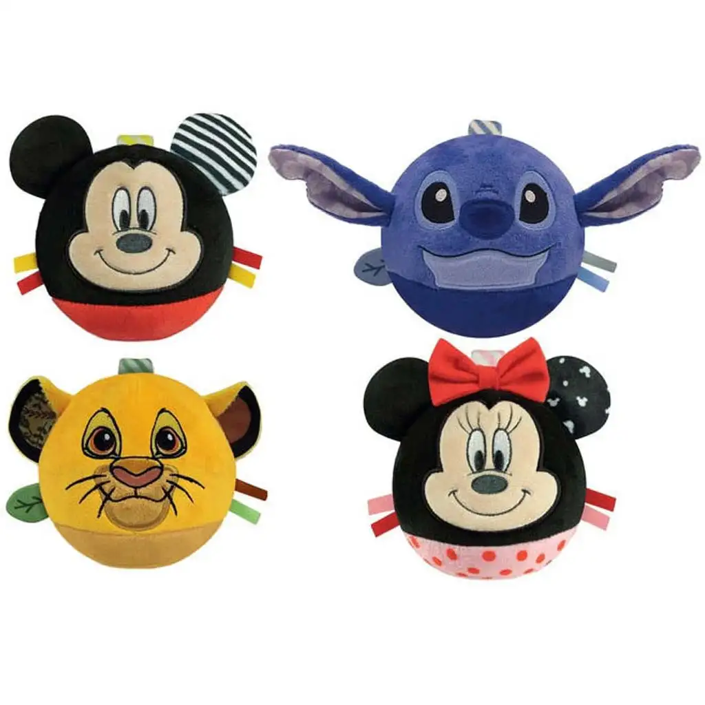 Clementoni Baby: Disney Baby меки плюшени топчета с фигури в четири варианта 1бр изображение 2