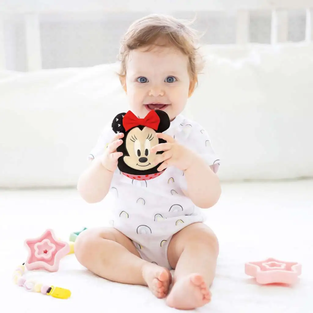 Clementoni Baby: Disney Baby меки плюшени топчета с фигури в четири варианта 1бр изображение 3