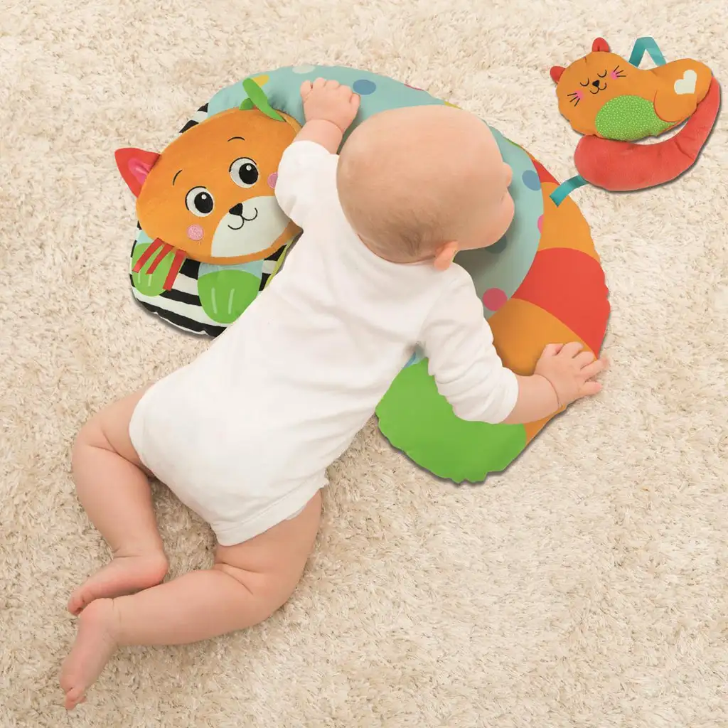 Clementoni Baby: Котешка възглавница за корем 31x44cm изображение 3