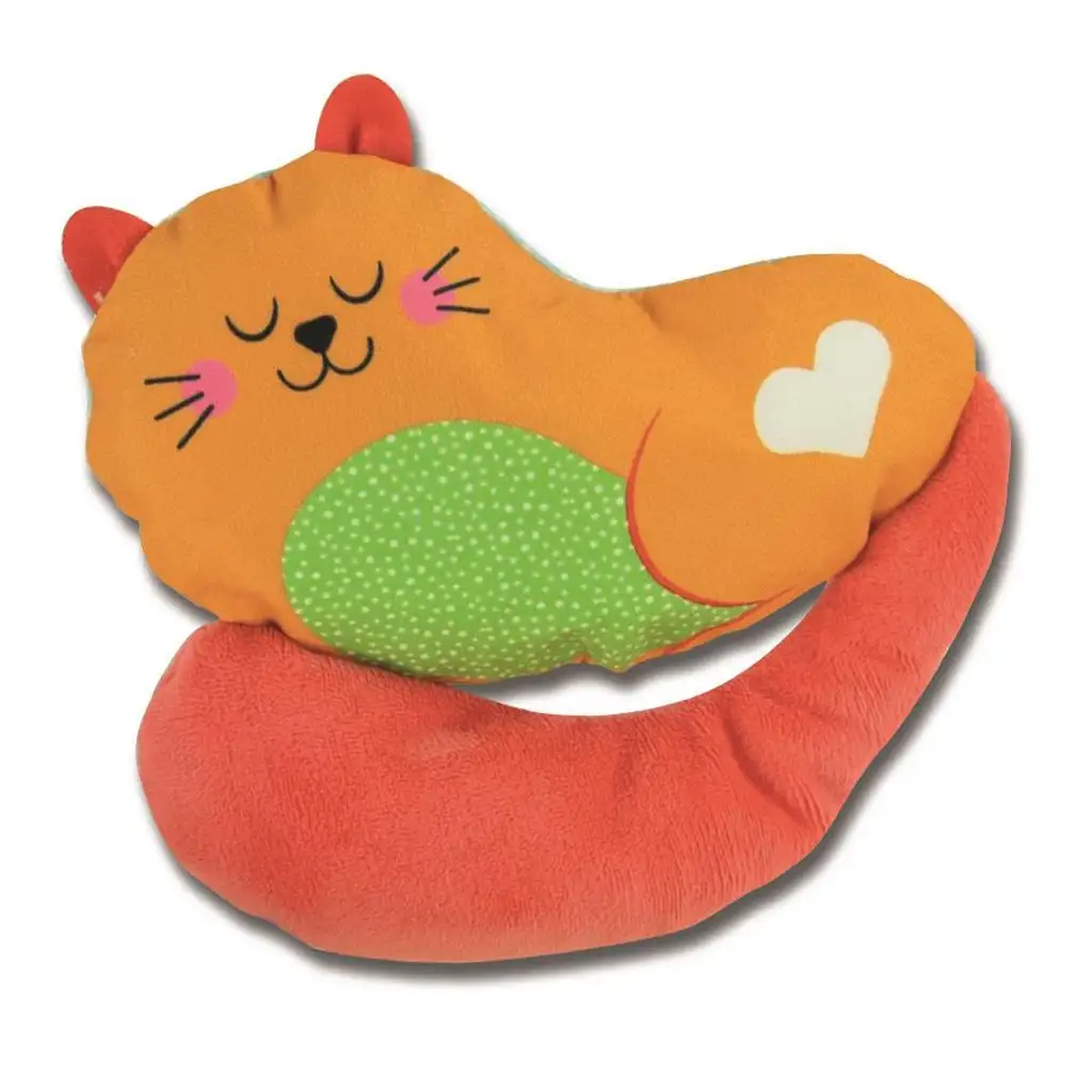 Clementoni Baby: Котешка възглавница за корем 31x44cm изображение 4