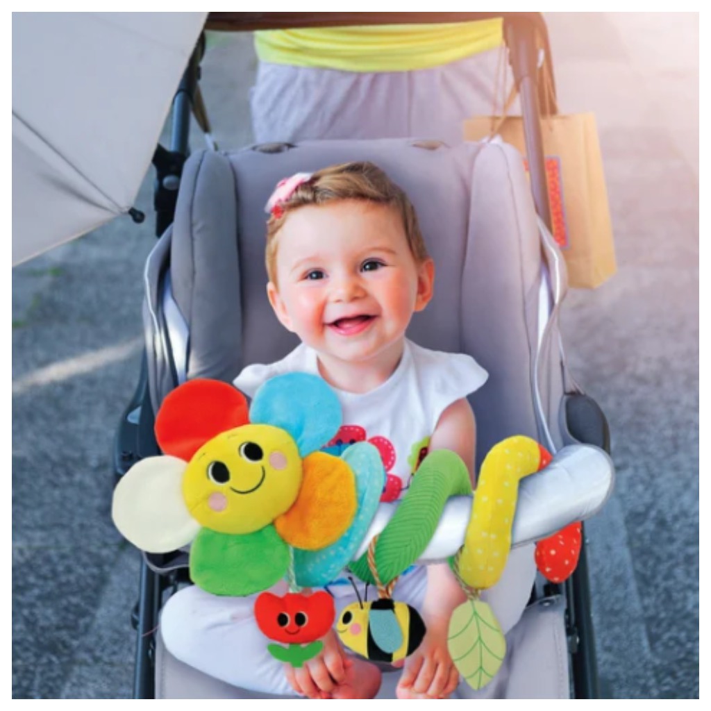 Clementoni Baby: Магическият градински плюшен играчка за количка изображение 2